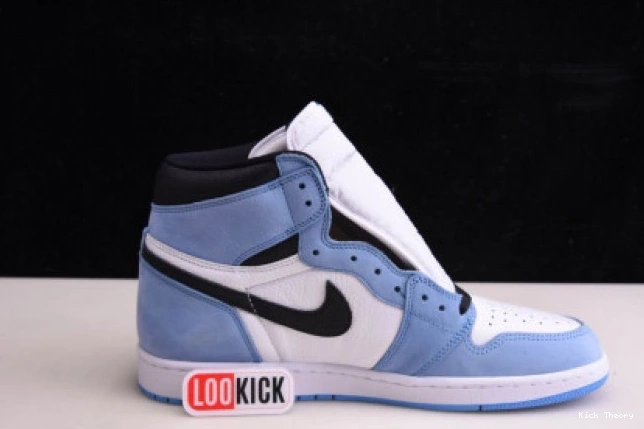 Kicked Out Shoe Store WHITE 1 UNIVERSITY 555088-134 RETRO JORDAN AIR HIGH BLUE BLACK 0723